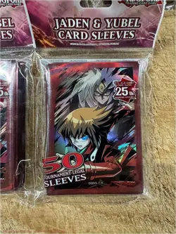 LOT OF 5 Yu-Gi-Oh! 2024 Teenage Jaden Yubel Sleeve LOT OF 5 250 SLEEVES TOTAL - Image 2