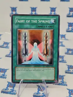 Yu-Gi-Oh! Fairy of the Spring Dark Revelations 1 DR1-EN202 Unlimited Common LP - Image 1