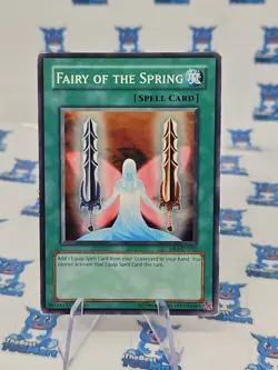 Yu-Gi-Oh! Fairy of the Spring Dark Revelations 1 DR1-EN202 Unlimited Common LP - Image 2