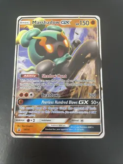 Marshadow GX SM59 Promo Full Art Pokemon Card TCG - Image 1