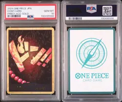 One Piece Gold Don Card Portgas D Ace Super Parallel Rare Collectible - Image 1