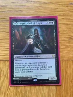 Tergrid, God of Fright Kaldheim Magic the Gathering Card Foil NM - Image 1