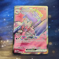 Pokemon TCG Tinkaton EX Full Art Card 240/193 Paldea Evolved - Image 1