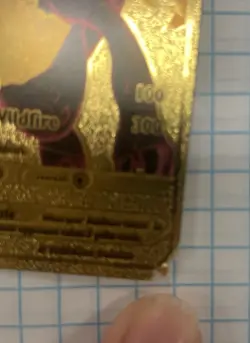 Charizard VMAX Gold Foil Textured Collectible Card Pokemon 330 - Image 3