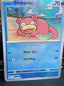 Pokemon - Slowpoke 018/131 Masterball Reverse Holo Card - Prismatic Evolutions - Image 3
