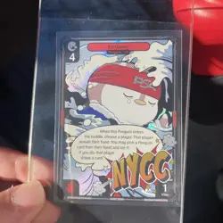 Vibes Tcg PSA NYCC Exclusive 2025 Promo Lil Comic Penguin Card - Image 1