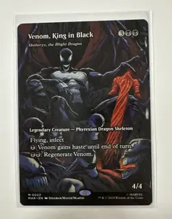 MTG Venom, King in Black 22 Mythic Borderless Marvel Universe Spider-Man - Image 1