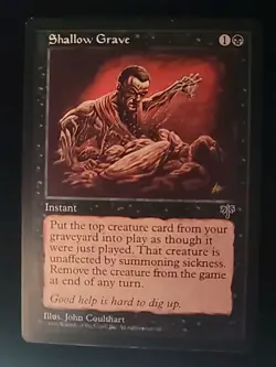 Mtg Shallow Grave Mirage - Image 1