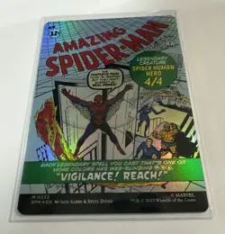 Magic The Gathering MTG Peter Parker (0232) (Borderless) - Marvel's Spider-Man - Image 4