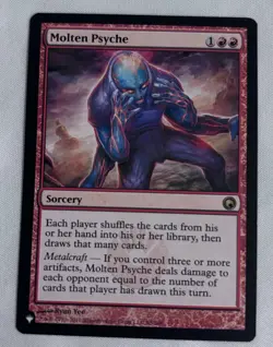 MTG Molten Psyche Scars of Mirrodin NM - Image 1
