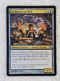 MTG Architects of Will - Alara Reborn (ARB) #17 Magic Gathering Card NM - Image 2