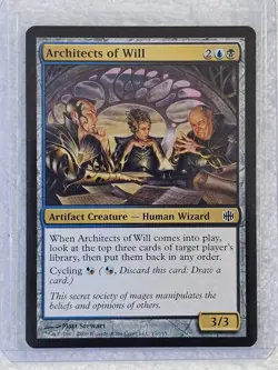MTG Architects of Will - Alara Reborn (ARB) #17 Magic Gathering Card NM - Image 5