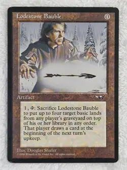 MTG Lodestone Bauble - Alliances Magic the Gathering Card 1996 Vintage Rare NM - Image 5