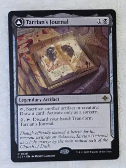 MTG Tarrian's Journal - The Lost Caverns of Ixalan #126 Card Rare NM - Image 1