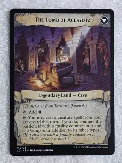 MTG Tarrian's Journal - The Lost Caverns of Ixalan #126 Card Rare NM - Image 2