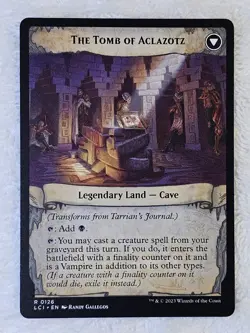 MTG Tarrian's Journal - The Lost Caverns of Ixalan #126 Card Rare NM - Image 3