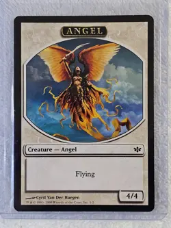 MTG Angel Token - Conflux (CON) Magic the Gathering Card Token NM - Image 5