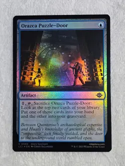 MTG Orazca Puzzle-Door FOIL The Lost Caverns of Ixalan #68 Magic Card NM - Image 1