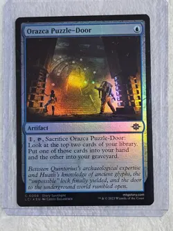 MTG Orazca Puzzle-Door FOIL The Lost Caverns of Ixalan #68 Magic Card NM - Image 4