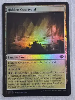 MTG Hidden Courtyard FOIL #274 The Lost Caverns of Ixalan Card Land NM - Image 4