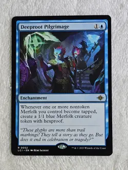 MTG Deeproot Pilgrimage The Lost Caverns of Ixalan #52 Magic Card Rare NM - Image 1