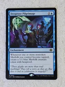 MTG Deeproot Pilgrimage The Lost Caverns of Ixalan #52 Magic Card Rare NM - Image 2