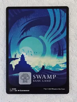 MTG Swamp (0289) - The Lost Caverns of Ixalan (LCI) Magic Card LAND NM - Image 2