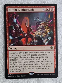 MTG Hit the Mother Lode - The Lost Caverns of Ixalan #153 Card Rare NM - Image 1