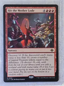 MTG Hit the Mother Lode - The Lost Caverns of Ixalan #153 Card Rare NM - Image 5