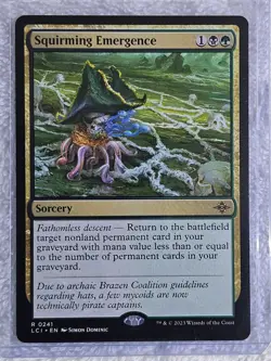 MTG Squirming Emergence - The Lost Caverns of Ixalan #241 Card Rare NM - Image 4