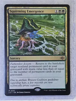 MTG Squirming Emergence - The Lost Caverns of Ixalan #241 Card Rare NM - Image 5