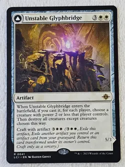MTG Unstable Glyphbridge #41 The Lost Caverns of Ixalan Card Rare NM - Image 3