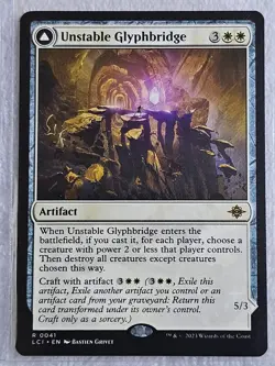 MTG Unstable Glyphbridge #41 The Lost Caverns of Ixalan Card Rare NM - Image 5