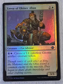 MTG Envoy of Okinec Ahau FOIL #11 The Lost Caverns of Ixalan Card NM - Image 5