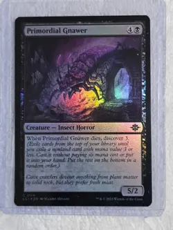 MTG Primordial Gnawer FOIL The Lost Caverns of Ixalan #114 Magic Card NM - Image 4