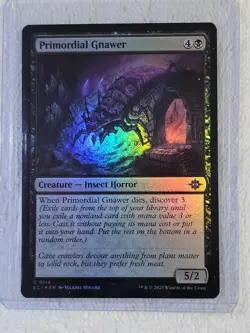MTG Primordial Gnawer FOIL The Lost Caverns of Ixalan #114 Magic Card NM - Image 5