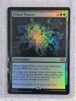 MTG Primal Prayers FOIL - Modern Horizons 3 (MH3) #166 Magic Card Rare NM - Image 4