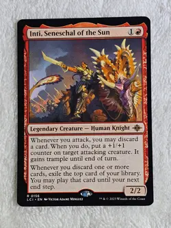 MTG Inti, Seneschal of the Sun The Lost Caverns of Ixalan #156 Card Rare NM - Image 1