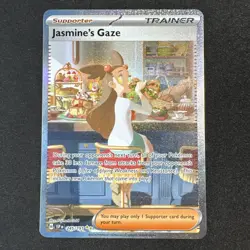 Jasmine's Gaze 245/191 Sv08: Surging Sparks Holo Trainer Pokemon - Image 1