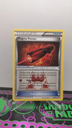 2015 Pokemon TCG Double Crisis Magma Pointer 24/34 Non Holo Regular Uncommon NM - Image 1
