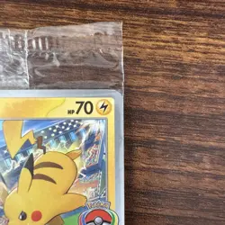 Pikachu Promo 2024 World Championships SVP EN 190 Pokemon Worlds SEALED PROMO - Image 3