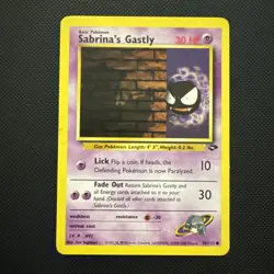 Sabrina's Gastly 96/132 Gym Challenge Pokemon S295 - Image 1