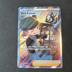 Bird Keeper (Full Art) 066/072 Shining Fates Holo Sword Shield Trainer Pokemon - Image 1