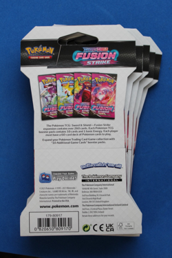 POKEMON SWORD & SHIELD FUSION STRIKE HANGER BOOSTER PACKS GENGAR/MEW 10 PACKS - Image 5