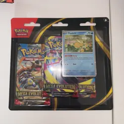 Pokemon TCG: Mega Evolution 3 Pack Blister Psyduck SEALED - Image 1