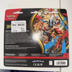 Pokemon TCG: Mega Evolution 3 Pack Blister Psyduck SEALED - Image 2