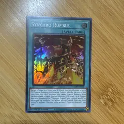 Yugioh! Synchro Rumble AGOV-EN060 Super Rare 1st Edition NM - Image 1