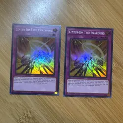 Yugioh! Centur-Ion True Awakening VASM-EN024 x2 Super Rare 1st Edition NM - Image 1