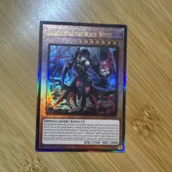 Yugioh! Diabellstar the Black Witch RA03-EN032 Ultimate Rare 1st Edition NM - Image 1