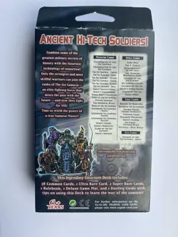 Yugioh Samurai Warlords Structure Deck 1st Edition FACTORY SEALED! - Image 2